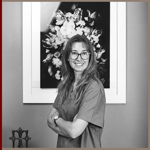 Francesca Montebugnoli, orthodontist and gnathology specialist at Marenco Dental Clinic